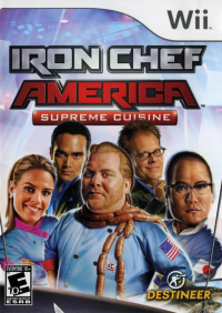 Iron Chef America Supreme Cuisine Wii  box art